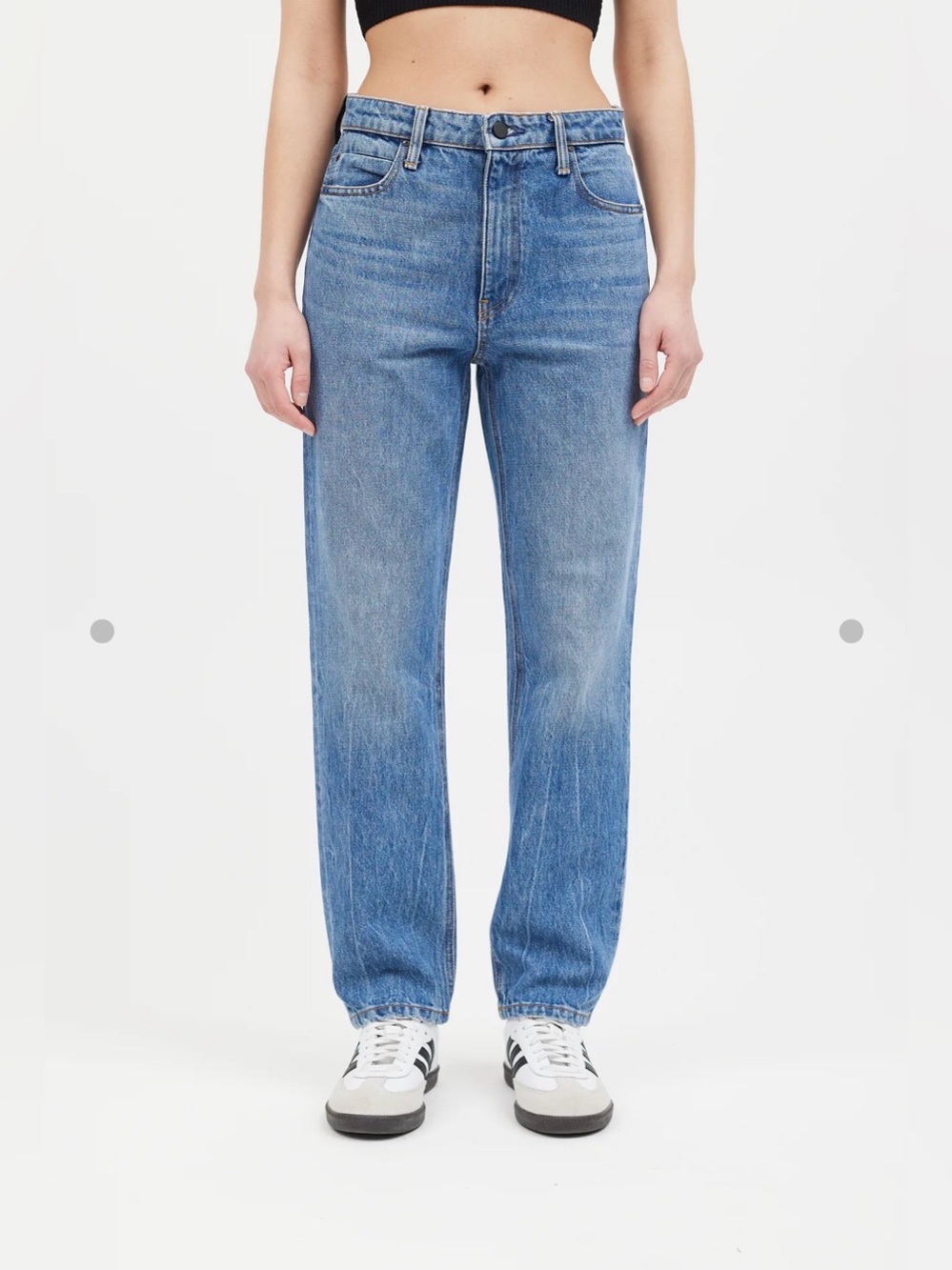 Alexander Wang ‘CULT’ High-Rise Straight Leg Blue Jeans size 25
